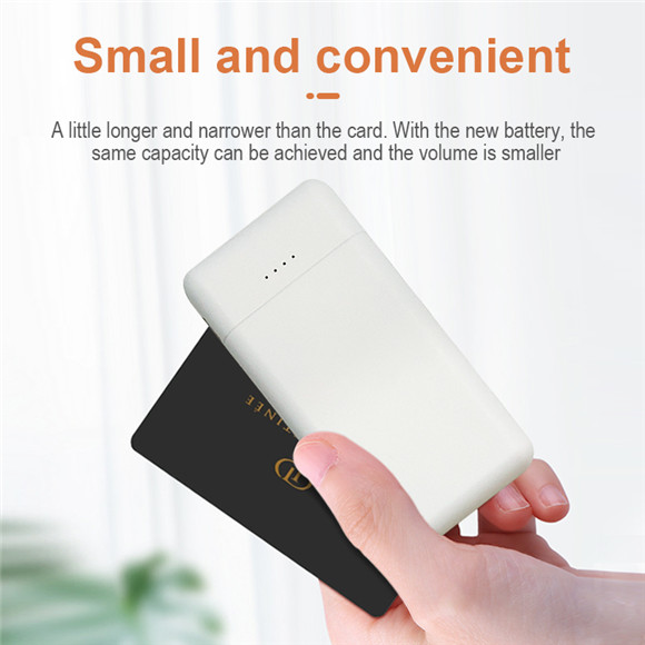 2020 newest full real 5000mAh small size Power Bank LWS-8021